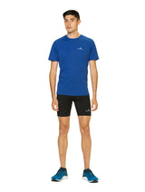 Ronhill Mens Core Stretch Short Outdoor Action All Black- Front Fit on Model