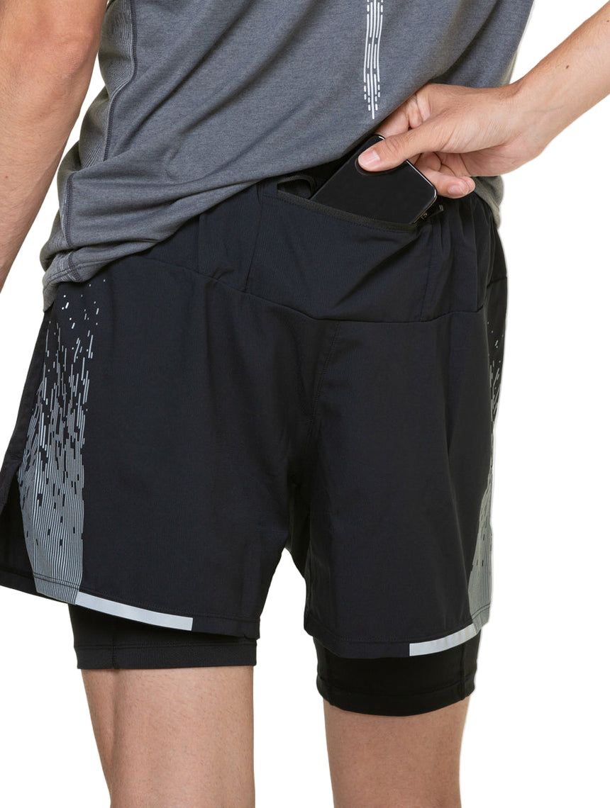 RonhillRonhill Mens Tech Reflect 5" Twin ShortOutdoor Action