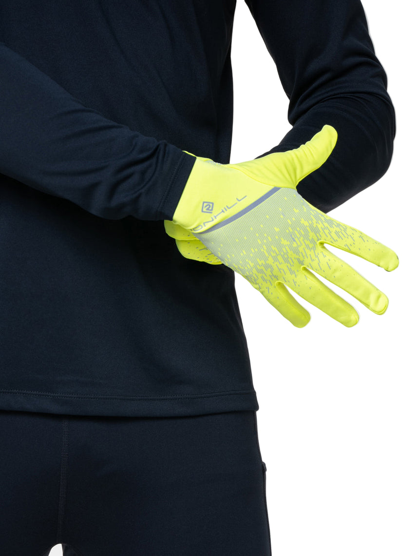 Ronhill Reflect Glove Outdoor Action Fluo Yellow/Reflect- Fit