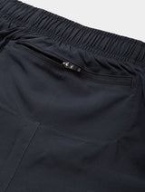 Ronhill Women's Core Twin Short Outdoor Action All Black- Secure pocket