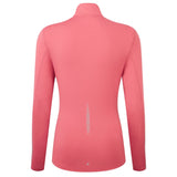 Ronhill Women's Tech Reflect 1/2 Zip Outdoor Action Salsa/Reflect- Back