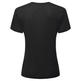 Ronhill Women's Tech S/S Tee Outdoor Action Grape All Black- Back