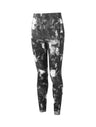 Ronhill Women's Tech Tight Outdoor Action Black Ink Drop- Front