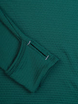 Ronhill Women's Tech Winter 1/2 Zip Outdoor Action Seaweed/Iris- Small Thumb Loops