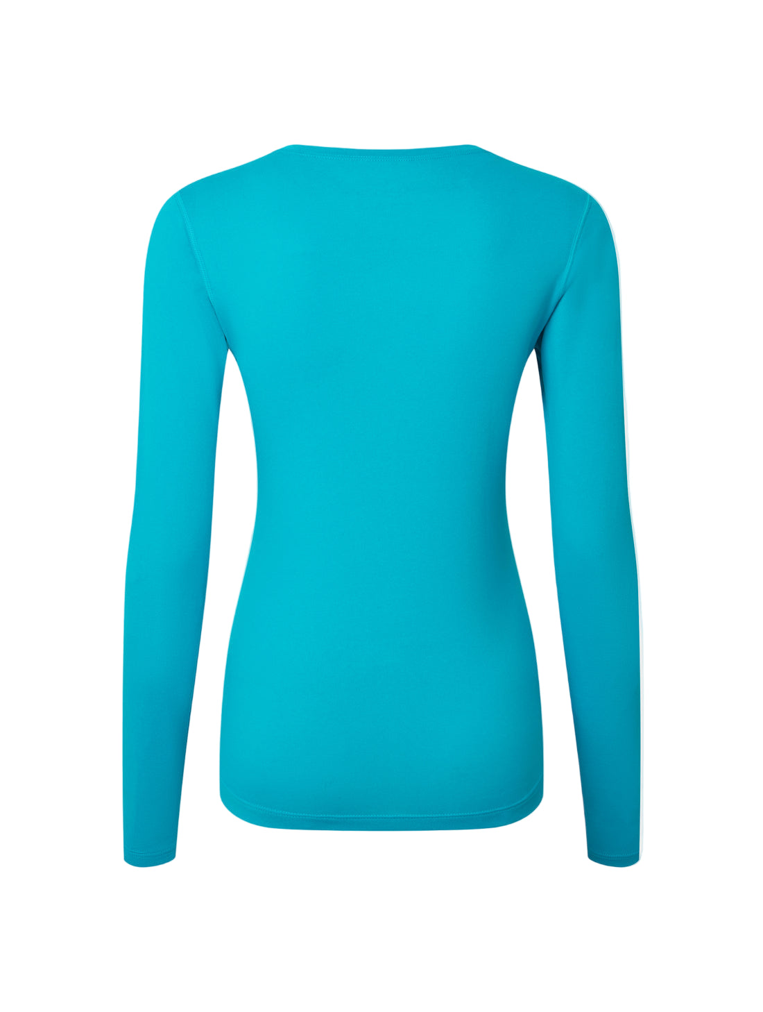 Ronhill Women's Core L/S Tee Outdoor Action Azure/Bright White- Back
