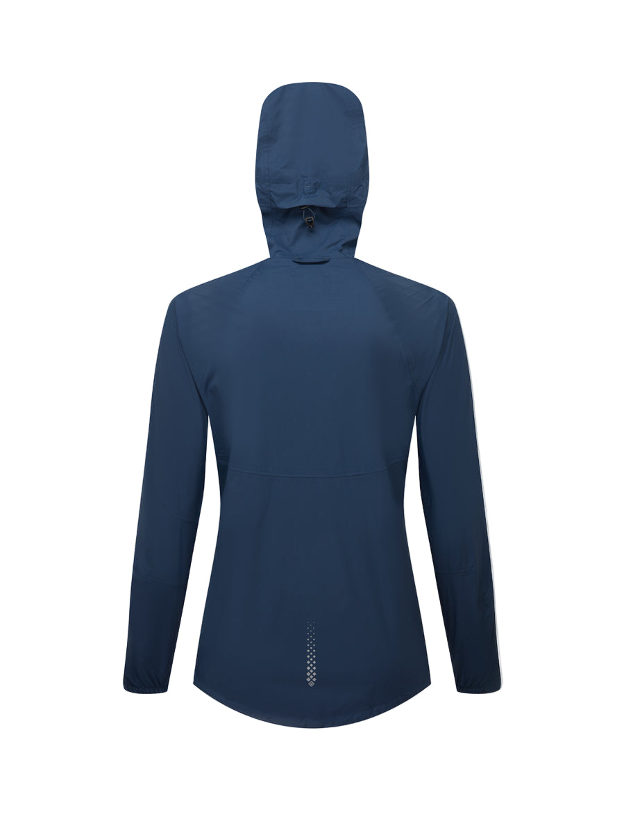 Ronhill Women's Tech Storm Jacket Outdoor Action Dark Navy- Back