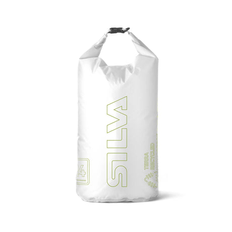 White dry bag with 'Silva' branding on a white background
