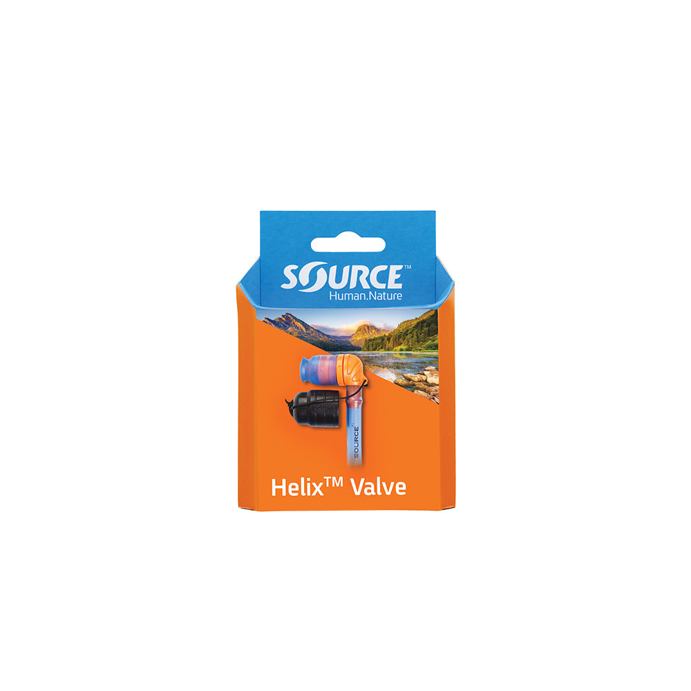 Source Helix Soft Bite Drinking Valve Outdoor Action