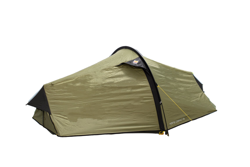 Terra Nova Norte Compact 2 Tent Outdoor Action- Fully Closed Fly