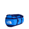 The North Face Base Camp Duffel - Extra Small in Active Blue/Bold Blue - front three-quarter
