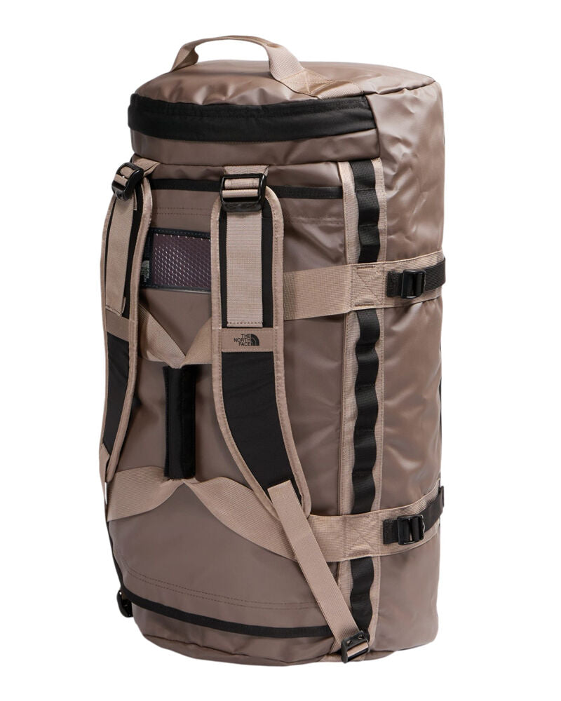 The North Face Base Camp Duffel - Medium in Smokey Brown/TNF Black/Garnet - back