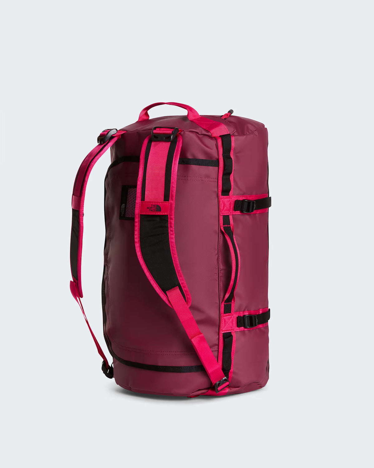 The North Face Base Camp Duffel - Small in Burgundy Crush/TNF Black - back