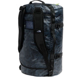 The North Face Base Camp Duffel - Small in TNF Black Glowing Topo Print - back