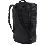 The North Face Base Camp Voyager Duffel 32L in TNF Black/Asphalt Grey - laptop sleeve detail