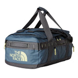 The North Face Base Camp Voyager Duffel 42L in Anthracite Grey/Pigment Yellow - front