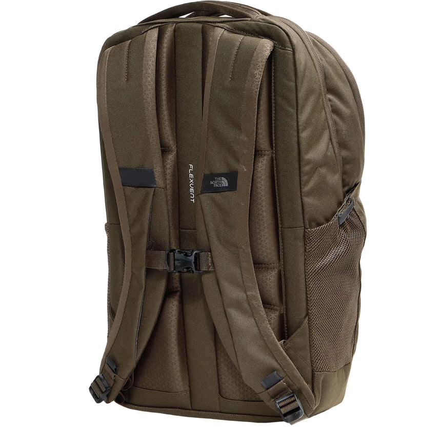 The North Face Vault Backpack in Dark Chestnut/Garnet - back