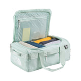 The North Face Base Camp Voyager Duffel 42L Opal Frost-Pearl/Stone White Main Compartment