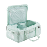 The North Face Base Camp Voyager Duffel 42L Opal Frost-Pearl/Stone White Main Compartment Storage