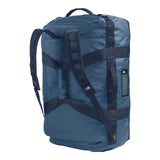 The North Face Base Camp Voyager Duffel 62L Shady Blue/Summit Navy Back Angle