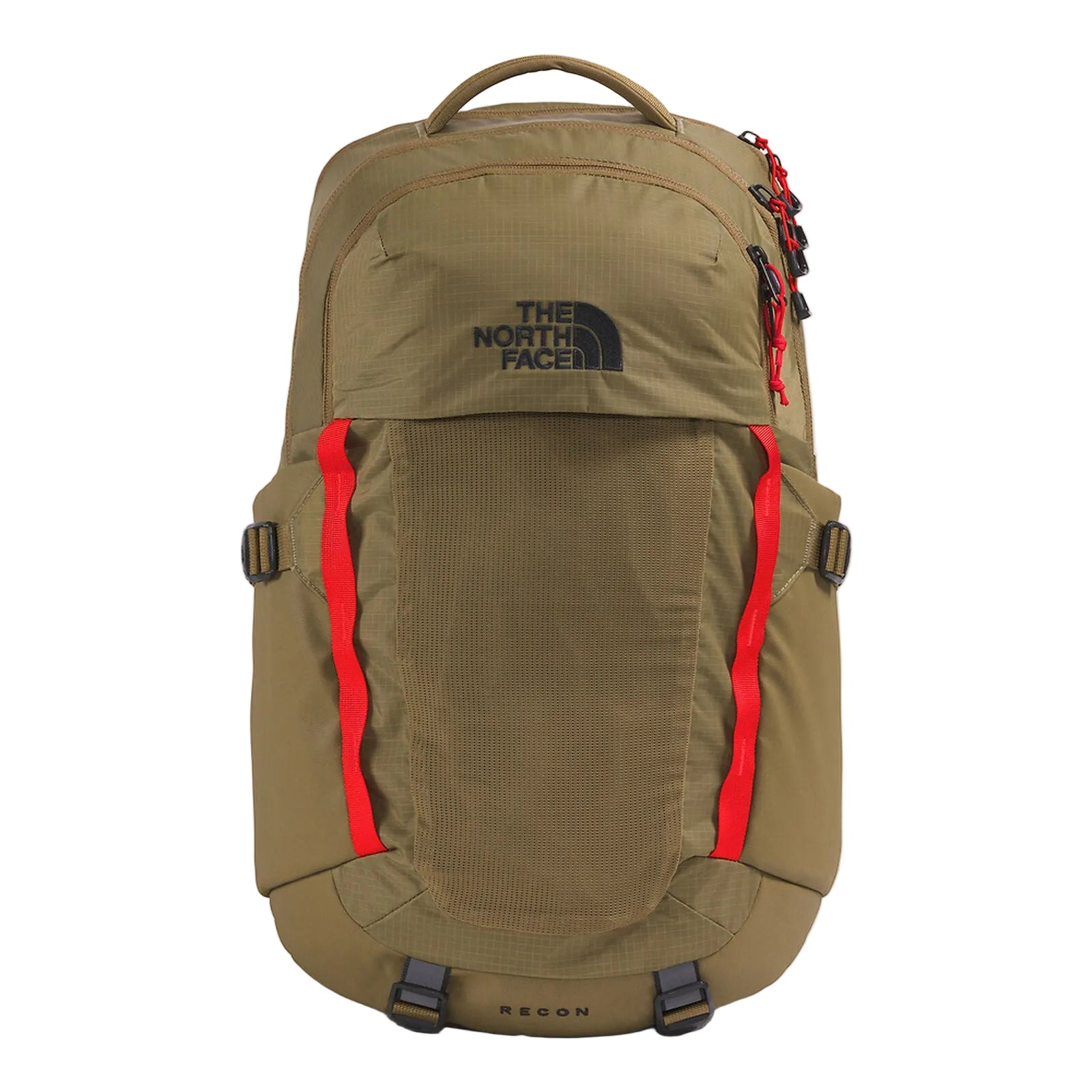 The North Face Recon Backpack Cedar/Lava Red Front
