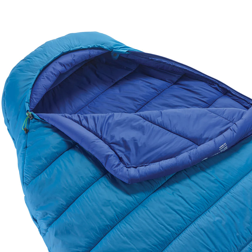 Thermarest 7C Space CowBoy Sleeping Bag Outdoor Action- Draft Collar