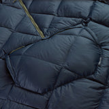 Thermarest Honcho Down Poncho Outdoor Action OuterSpace Blue- Pocket