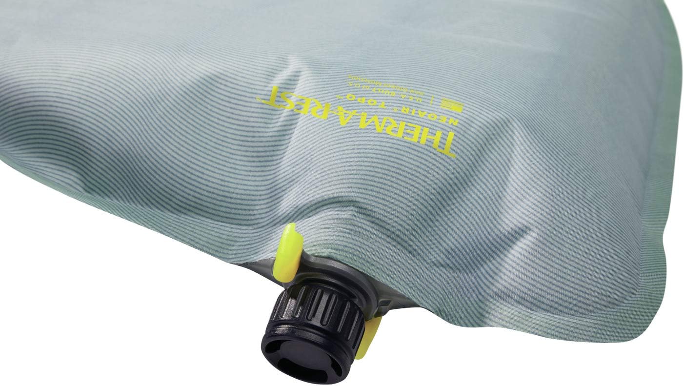 Thermarest Neoair Topo Mat - Regular Wide Outdoor Action- Valve