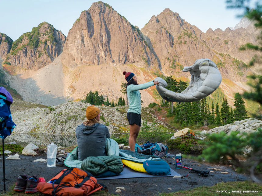 Thermarest Vesper -6C Quilt Outdoor Action Regular- In use (3)