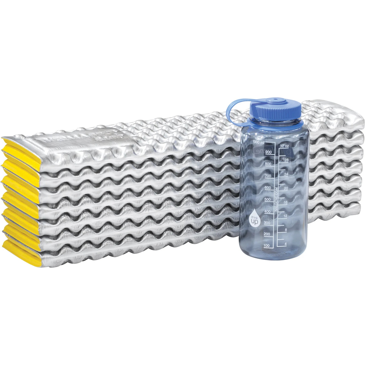 Thermarest Z Lite Sol Mat - Regular Outdoor Action Limon / Silver- Folded