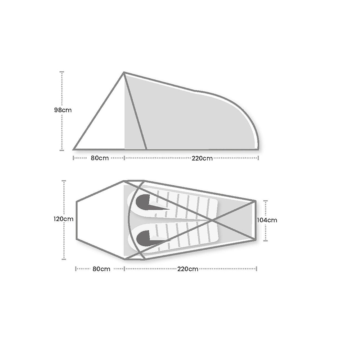 Wild Country Trident 2 Tent Outdoor Action