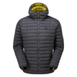 Mountain Equipment Particle Hooded Men's Jacket Outdoor Action Anvil/Obsidian- front