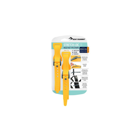 Sea To SummitSea to Summit Stretch-Loc TPU Straps - 2 PackOutdoor Action