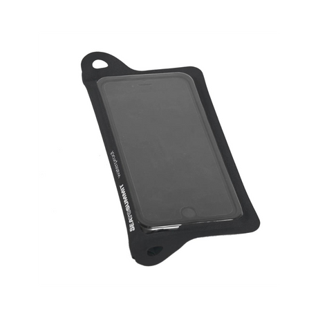 Sea to Summit TPU Guide XL Waterproof Smartphone Case Outdoor Action Black- Front