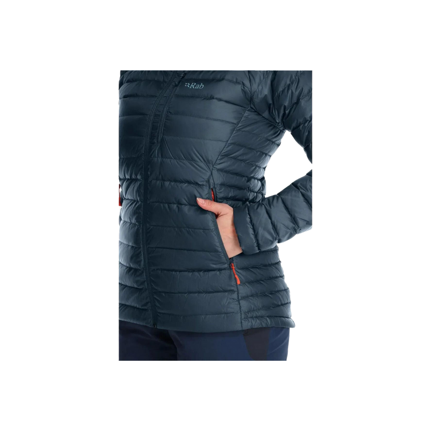 RABRab Microlight Alpine Long Down Jacket Women'sOutdoor Action