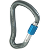 Wild Country Climbing Ascent HMS Screwgate Carabiner Outdoor Action Gunmetal/Blue - Side