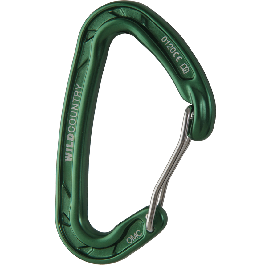 Wild Country Climbing Astro Carabiner Green