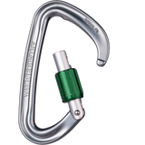 Wild Country Climbing EOS Screwgate Carabiner Outdoor Action Gunmetal/Green - Loosened