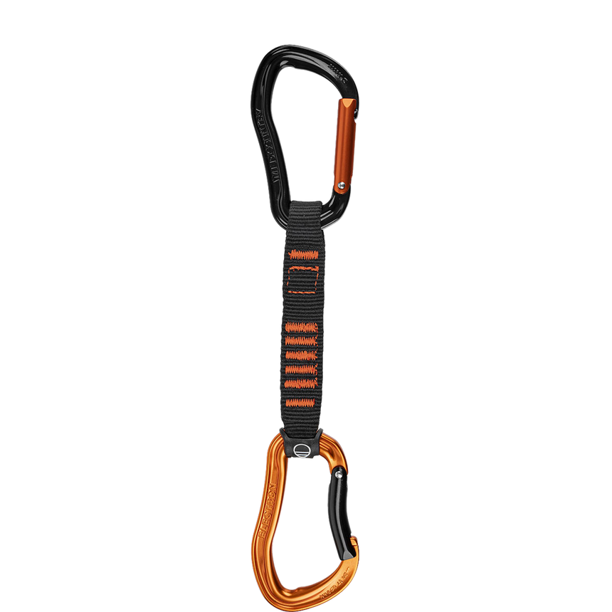 Wild Country Climbing Electron Sport Quickdraw Outdoor Action Orange/Black - Full View