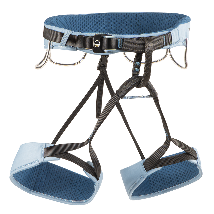 Wild Country Climbing Flow 2.0 Women's Harness Outdoor Action Deepwater/Petrol - Front