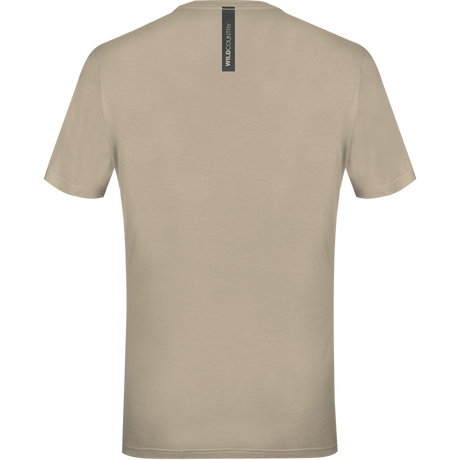 Wild Country Climbing Flow Men's T-Shirt Brindle - Back