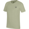 Wild Country Climbing Flow T-Shirt Man Outdoor Action Jade - Front Angled