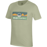 Wild Country Climbing Heritage Men's T-Shirt Jade - Front Angled