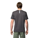 Wild Country Climbing Heritage Men's T-Shirt Onyx - Back Fit on Model