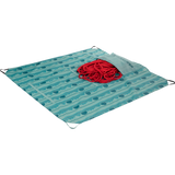Wild Country Climbing Rope Tarp Full Open View With Rope in Compartment