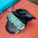 Wild Country Climbing Sequence Chalk Bucket Outdoor Action Green Ivy/Marsh/Onyx - Filled with Chalk