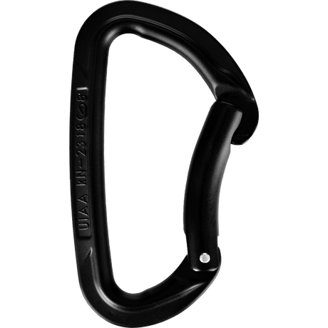 Wild Country Climbing Session Bent Gate Carabiner Outdoor Action Black - Side