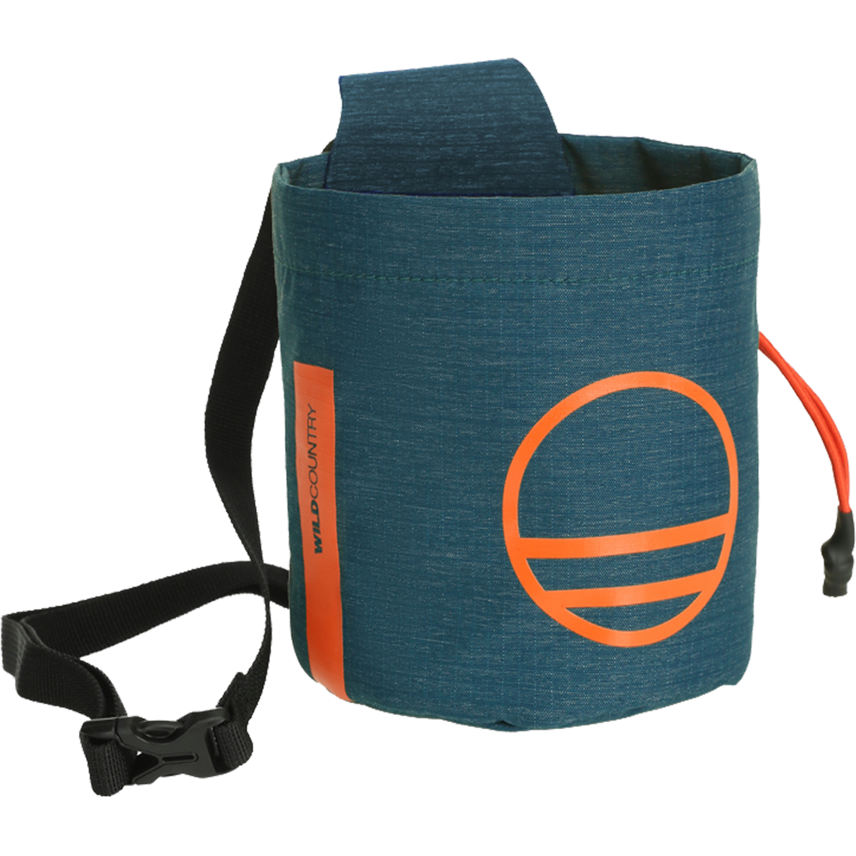 Wild Country Climbing Session Chalk Bag Petrol - Front Angle