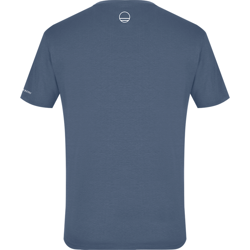 Wild Country Climbing Session Men's T-Shirt Ceuse Blue - Back View