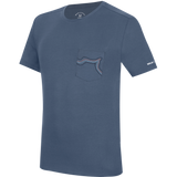 Wild Country Climbing Session Men's T-Shirt Ceuse Blue - Front Angle View