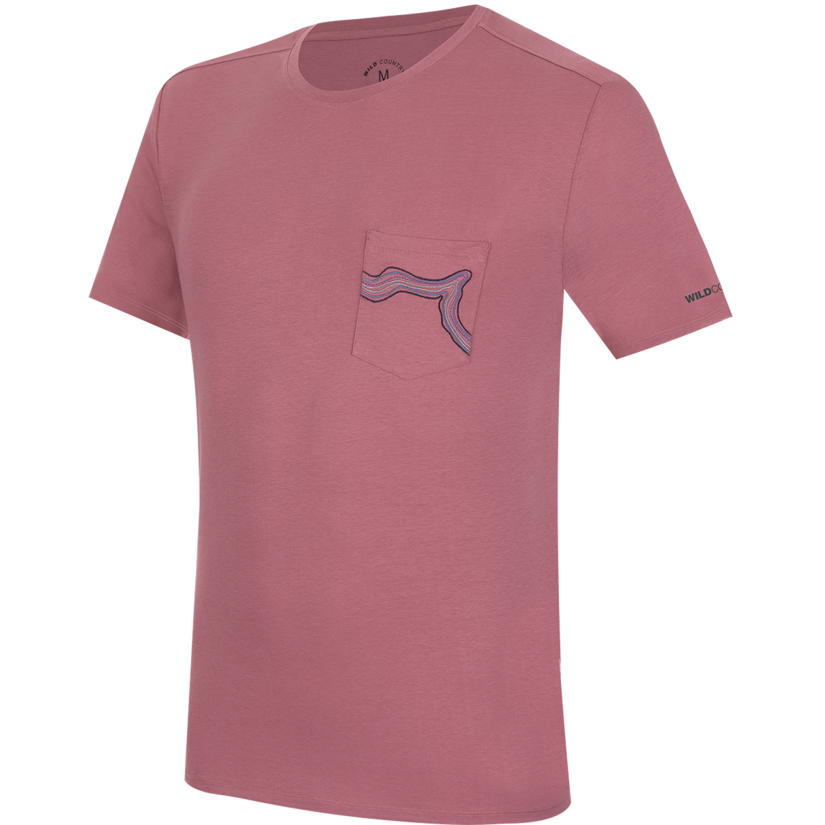 Wild Country Climbing Session Men's T-Shirt Mallow - Front Angle View